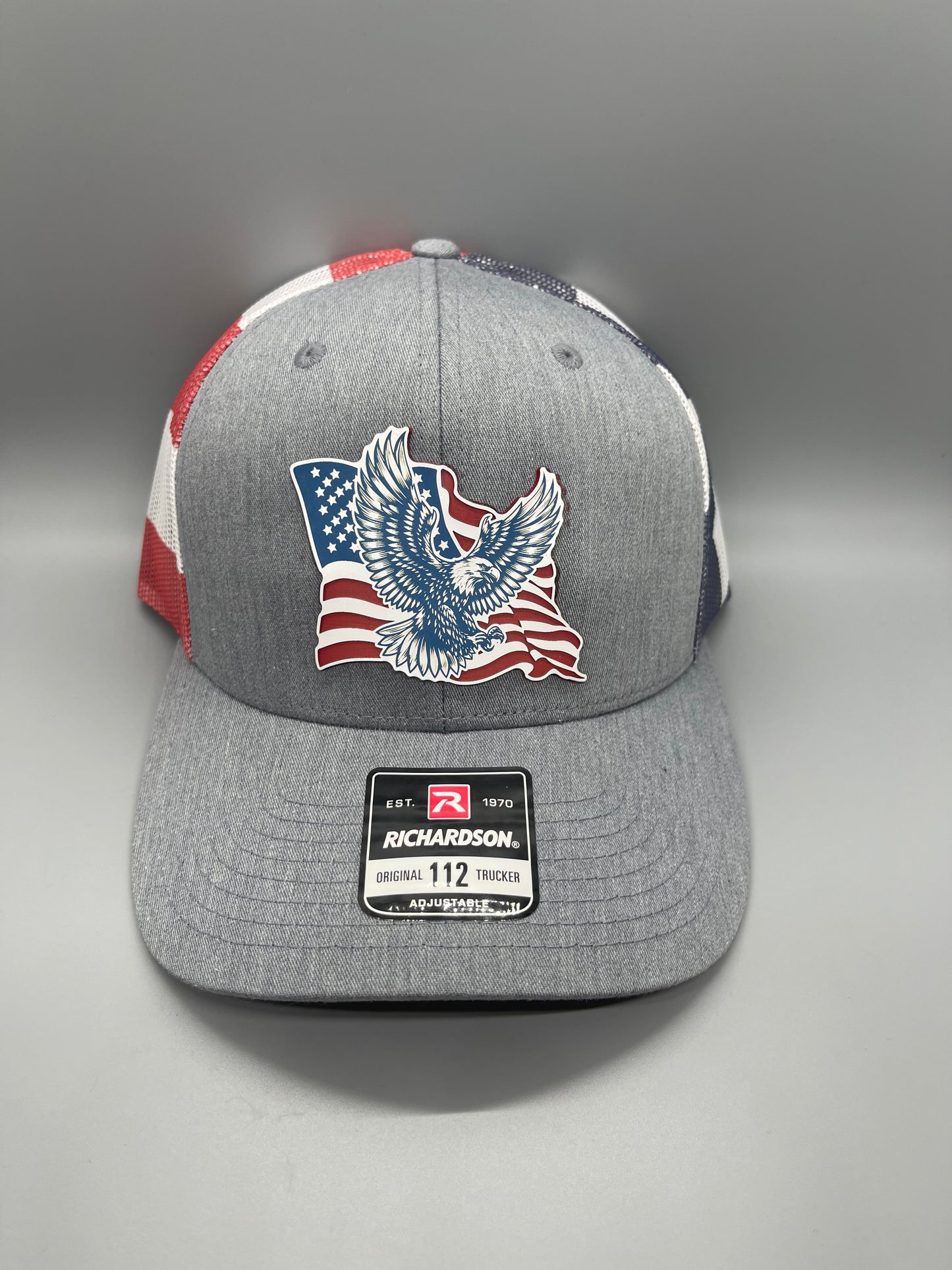 Eagle in Flight American Flag Hat