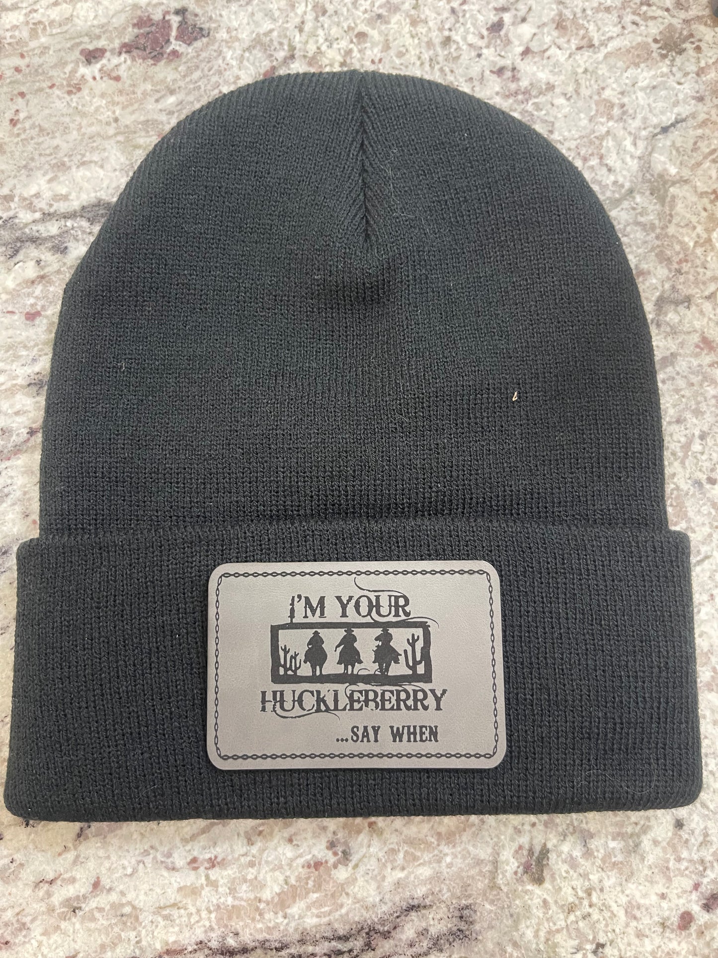 I'm Your Huckleberry Cuff Beanie