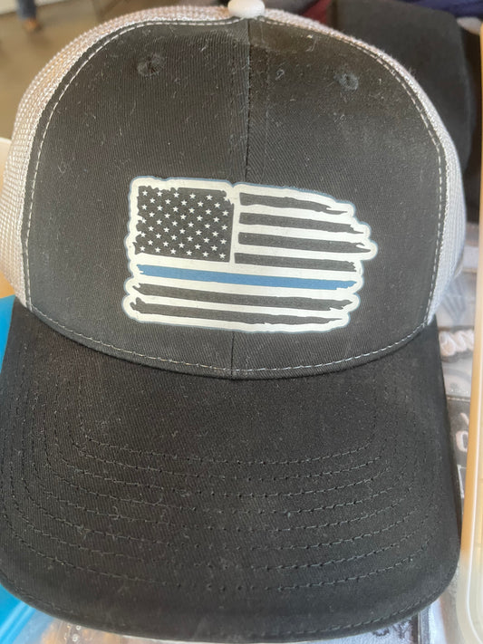 Back the Blue Flag Hat