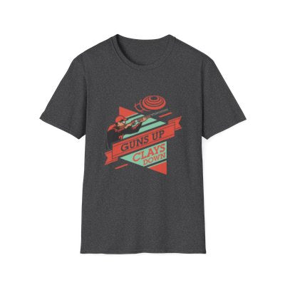 Guns Up Clays Down Trap Shooting T-shirt